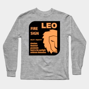 Zodiac Leo Long Sleeve T-Shirt